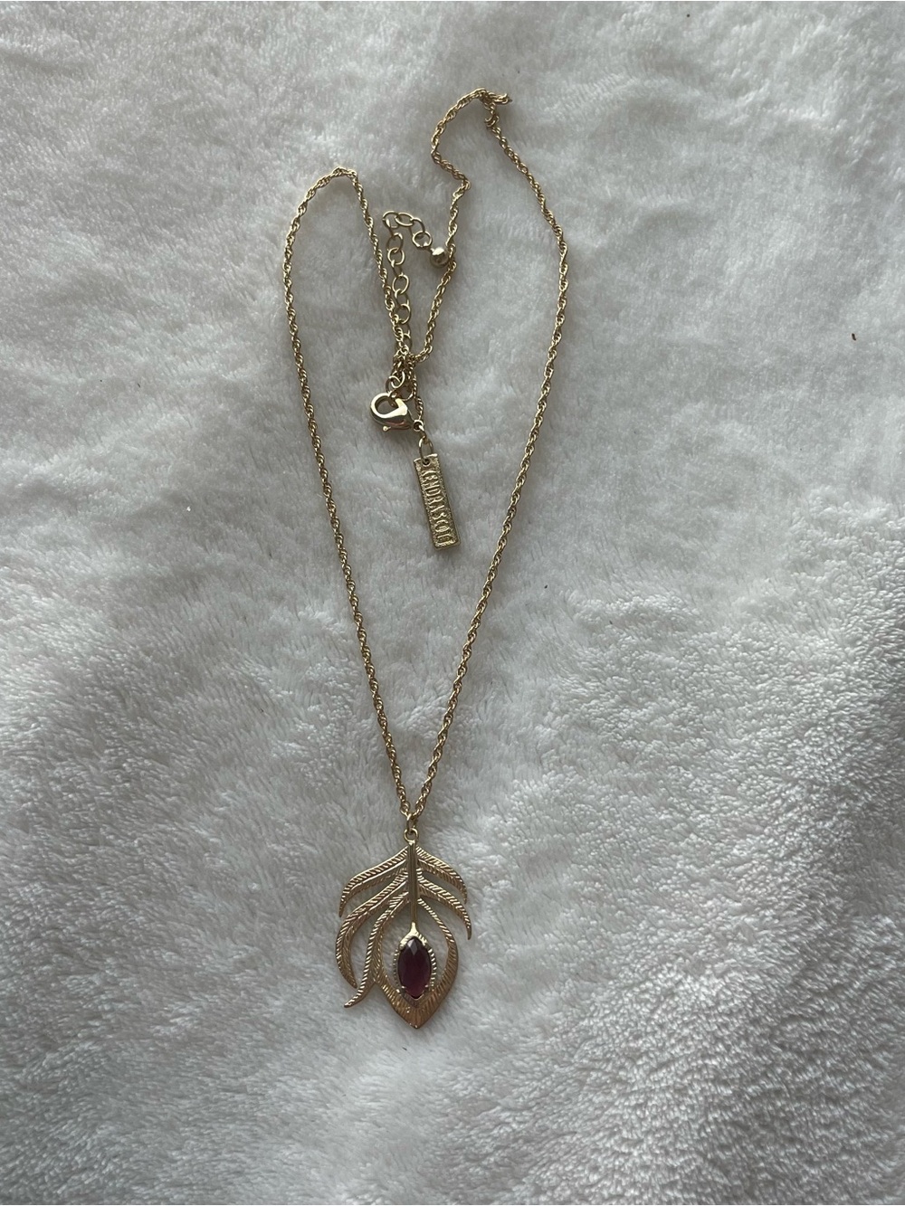 Retired Kendra Scott Pilar Pendant Necklace